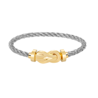 [Perlaura Jewelry ]CHANCE LARGE 8 FIGURE BUCKLE NO DIAMOND BRACELET GOLD