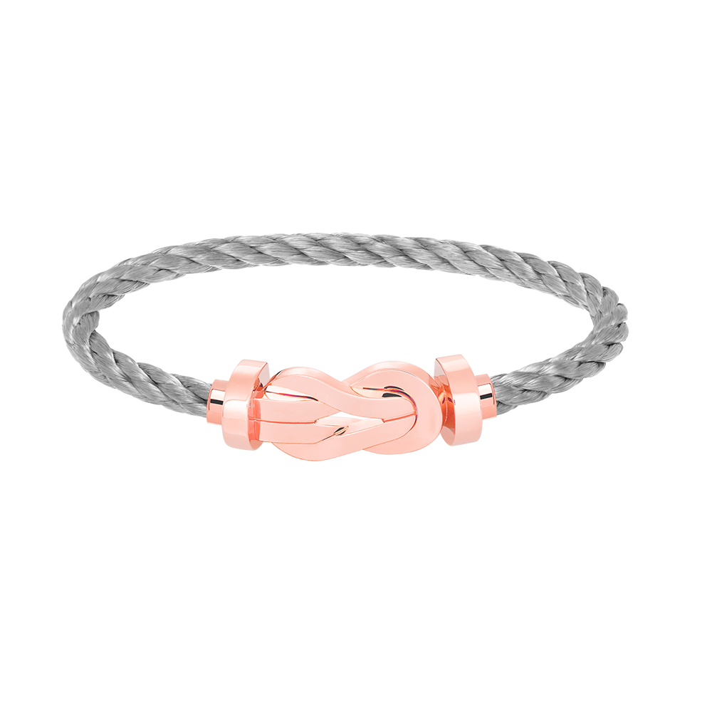 [Polaidi Jewelry]CHANCE LARGE 8 FIGURE BUCKLE NO DIAMOND BRACELET ROSE GOLD