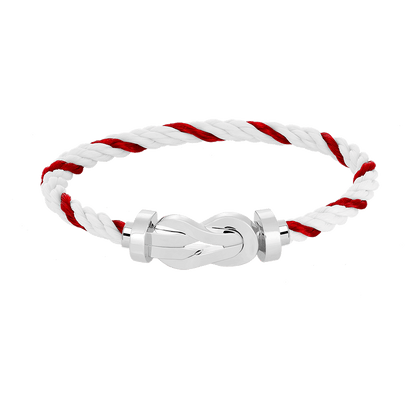 [：Polaidi Jewelry]CHANCE LARGE 8 FIGURE BUCKLE NO DIAMOND BRACELET SILVER