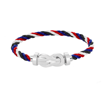 [：Polaidi Jewelry]CHANCE LARGE 8 FIGURE BUCKLE NO DIAMOND BRACELET SILVER