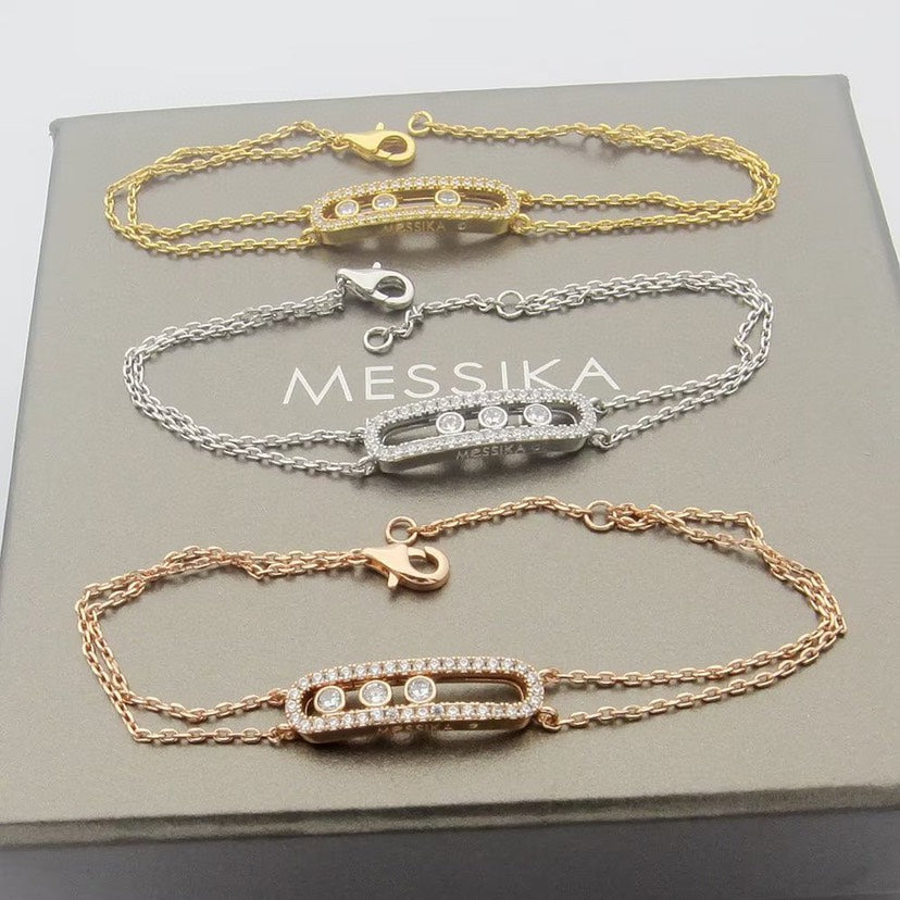 [Polaidi Jewelry] Move Classique pavé bracelet
