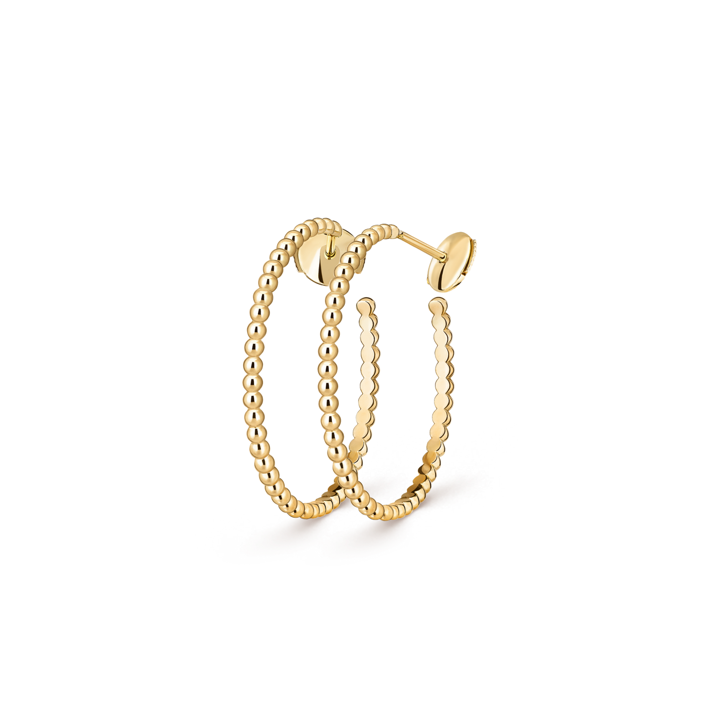 [Polaidi Jewelry] SMOOTH BEAD STUD EARRINGS