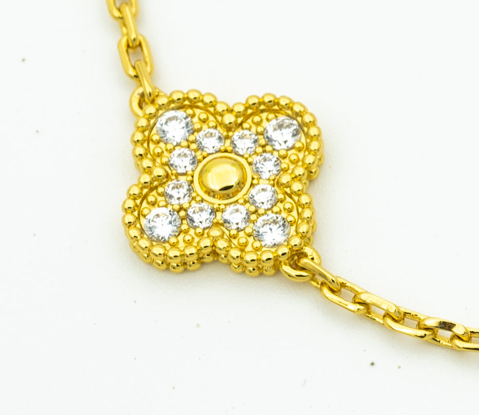 [Polaidi Jewelry] CLOVER 5 MOTIF LASER ブレスレット コレクション