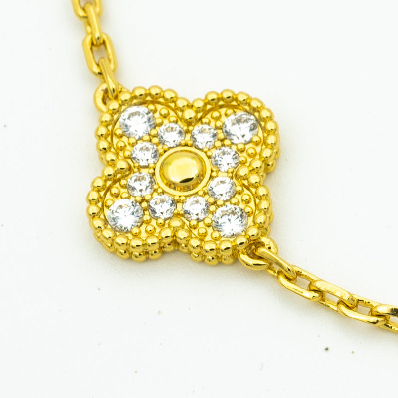 [Polaidi Jewelry] CLOVER 5 MOTIF LASER ブレスレット コレクション