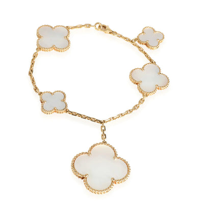 [：Polaidi Jewelry]MAGIC CLOVER MOP GOLD BRACELET 5 MOTIFS