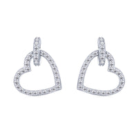 [Perlaura Jewelry ]Dainty Heart Shape Earrings