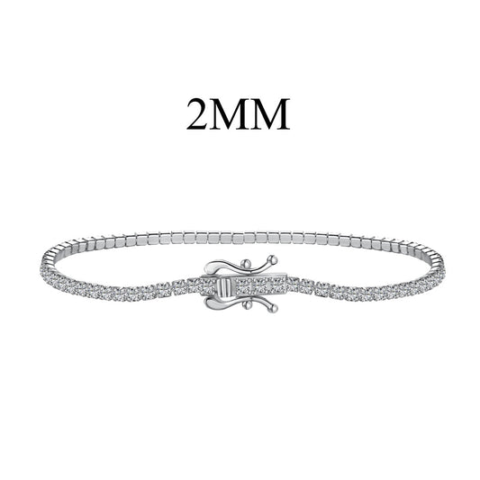 [Polaidi Jewelry]Radiant Colorful Round Cut Party Bracelet