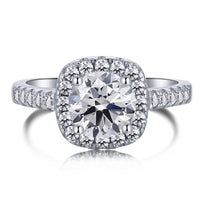 [Perlaura Jewelry ]Dazzling Resplendent Round Cut Wedding Ring