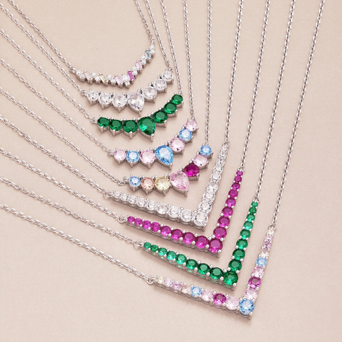 [Polaidi Jewelry]Ornate Round Cut Necklace