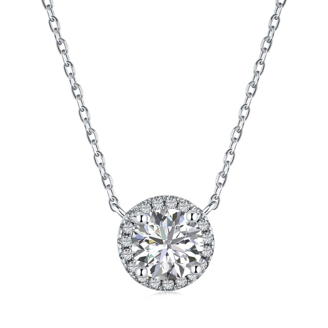 [Polaidi Jewelry]Luxurious Round Cut Necklace
