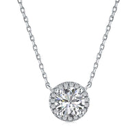 [Perlaura Jewelry ]Luxurious Round Cut Necklace