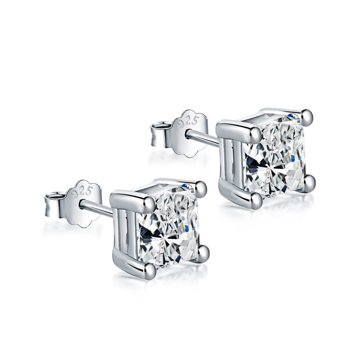 [Polaidi Jewelry]Delicate Square Shape Earrings