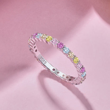[Polaidi Jewelry]Elegant Vivid Round Cut Daily Ring