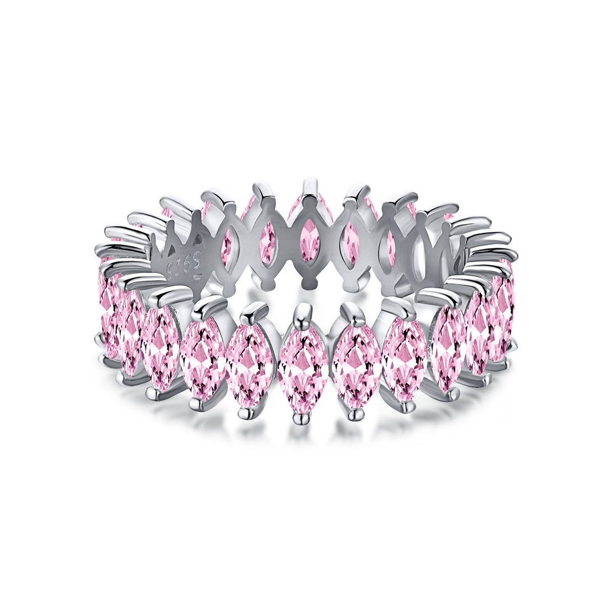[Polaidi Jewelry]Gorgeous Marquise Cut Tennis Ring