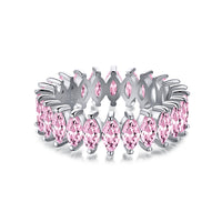 [Perlaura Jewelry ]Gorgeous Marquise Cut Tennis Ring