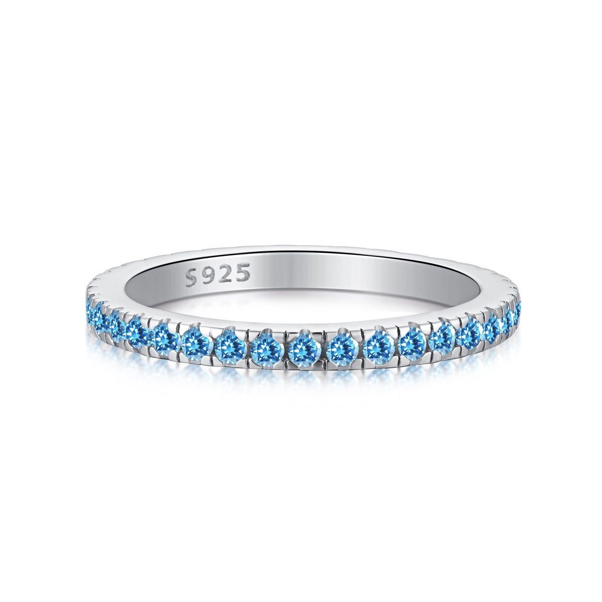 [Polaidi Jewelry]Delicate Sparkling Round Cut Daily Ring