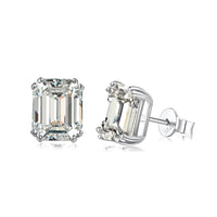[Perlaura Jewelry ]Dazzling Square Shape Earrings