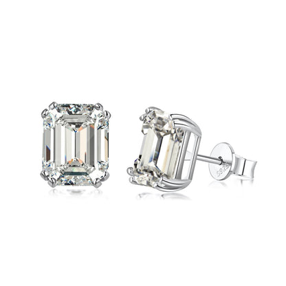 [Polaidi Jewelry]Dazzling Square Shape Earrings