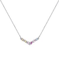 [Perlaura Jewelry ]Dazzling Rainbow Necklace