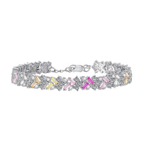 [Perlaura Jewelry ]Dazzling Unique Multi Shape Daily Bracelet