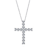 [Perlaura Jewelry ]Radiant Cross Shape Necklace