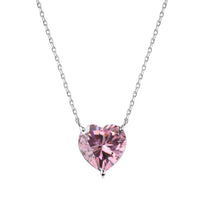 [Perlaura Jewelry ]6.0 carat Radiant Heart Shape Necklace