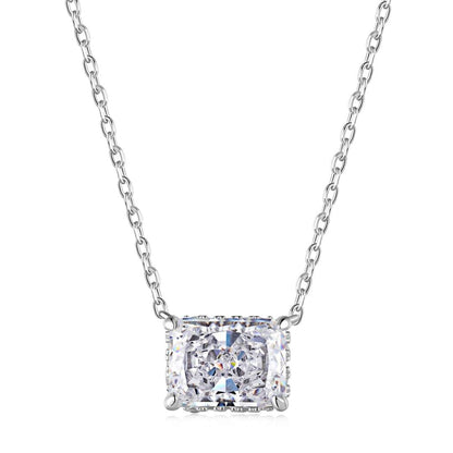 [Polaidi Jewelry]Luxurious Square Shape Colorful Necalack