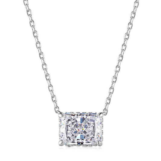 [Polaidi Jewelry]Luxurious Square Shape Colorful Necalack