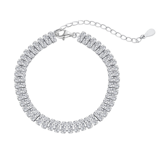 [Polaidi Jewelry]Exquisite Emerald Cut Daily Bracelet
