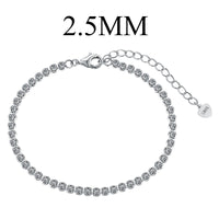 [Perlaura Jewelry ]Dazzling Sparkling Round Cut Daily Bracelet