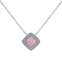 [Perlaura Jewelry ]Sparkling Asscher Cut Necklace