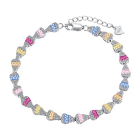 [Perlaura Jewelry ]Radiant Water Drop Shape Daily Bracelet
