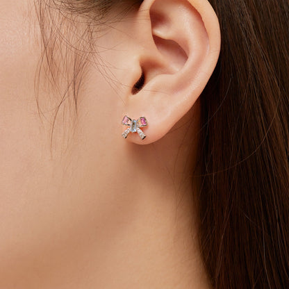 [Polaidi Jewelry]Ornate Butterfly Shape Daily Earrings