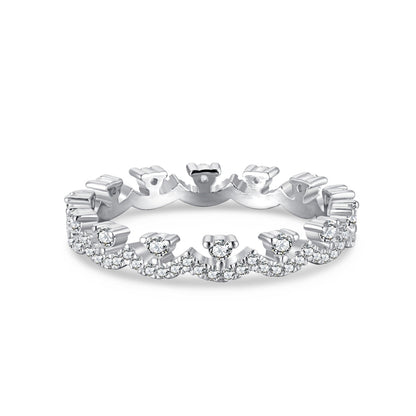 [Polaidi Jewelry]Elegant Resplendent Round Shape Party Ring