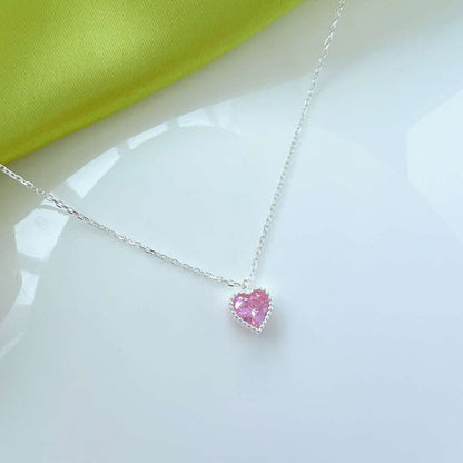 [Polaidi Jewelry]Ornate Heart Shape Necklace