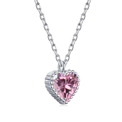 [Polaidi Jewelry]Ornate Heart Shape Necklace