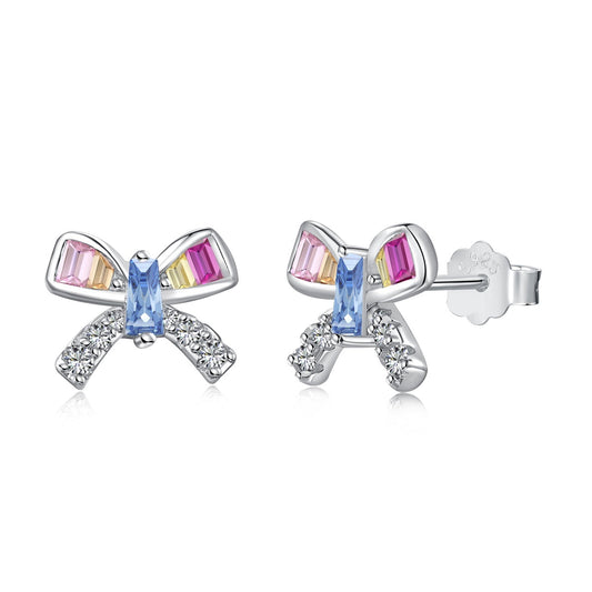 [Polaidi Jewelry]Ornate Butterfly Shape Daily Earrings