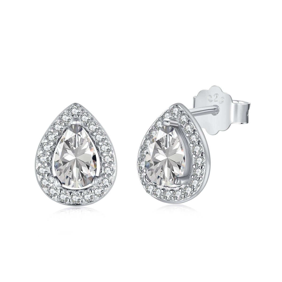 [Polaidi Jewelry]Luxurious Water Drop Shape Earrings
