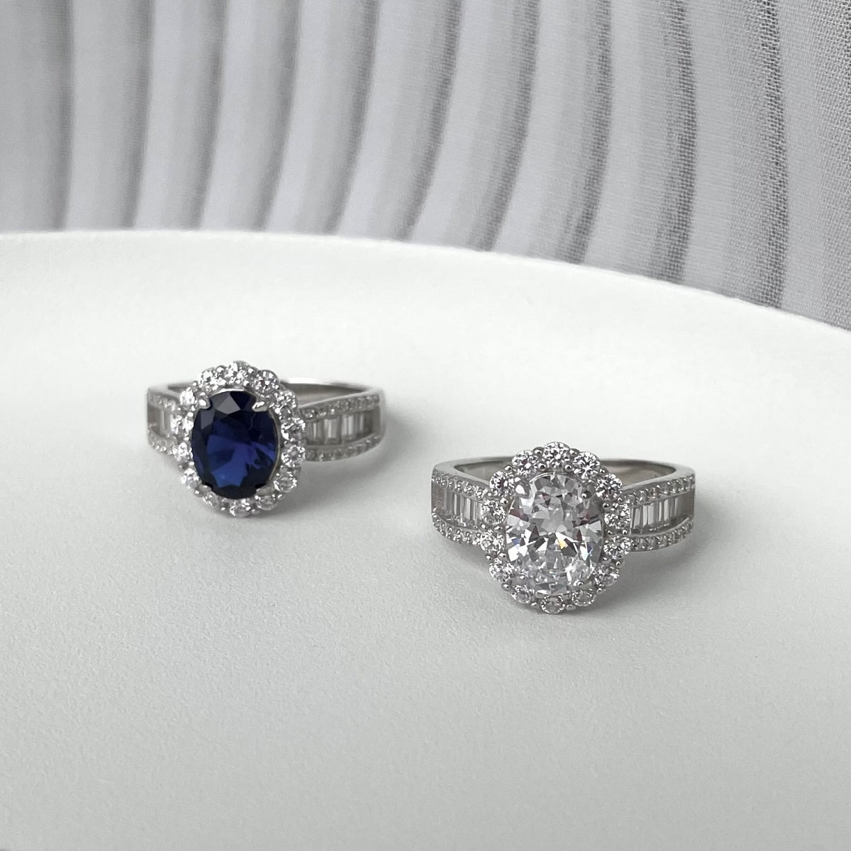 [Polaidi Jewelry]1.5 Carat Dazzling Charming Oval Cut Banquet Ring