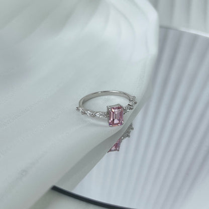 [Polaidi Jewelry]1.0 Carat Dainty Resplendent Radiant Cut Daily Ring