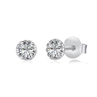 [Perlaura Jewelry ]Sparkling Colorful Round Shape Earrings
