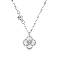 [Perlaura Jewelry ]Delicate Flower Shape Necklace