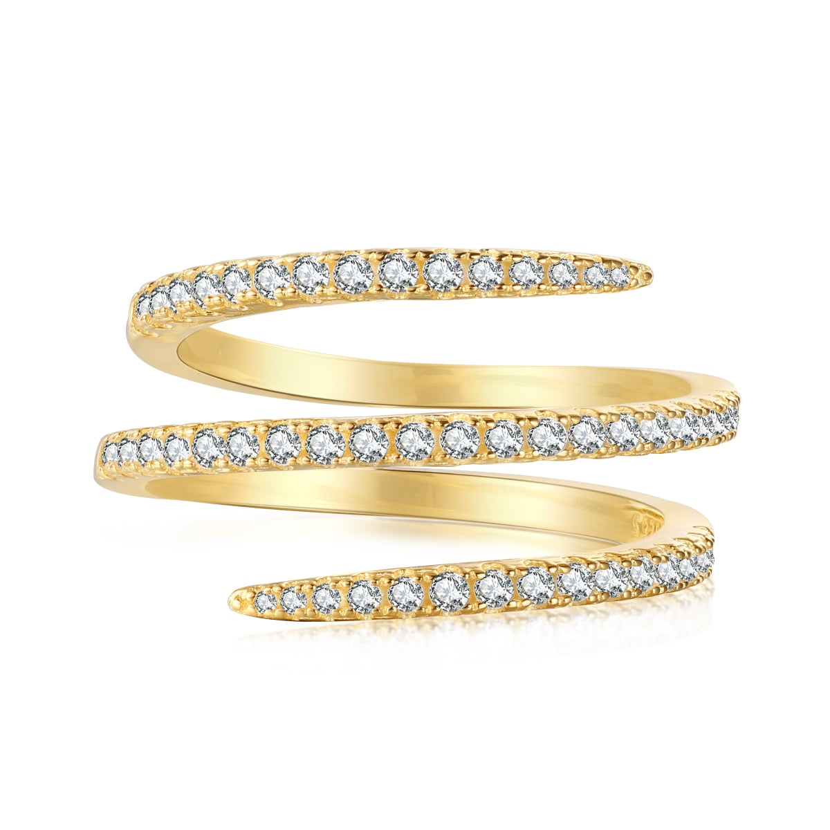 [Polaidi Jewelry]Unique Vibrant Entangle Daily Ring