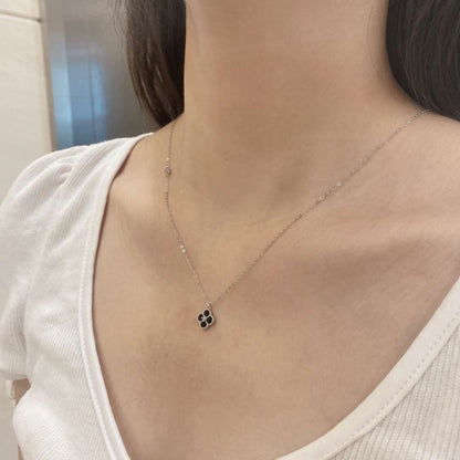 [Polaidi Jewelry]Delicate Flower Shape Necklace