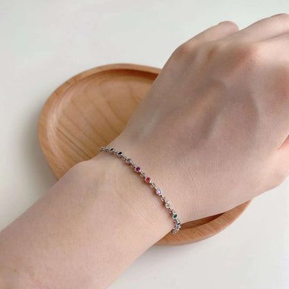 [Polaidi Jewelry]Colorful Bead Array Bracelet