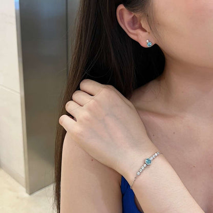 [Polaidi Jewelry]Luxurious Heart Of The Ocean Bracelet