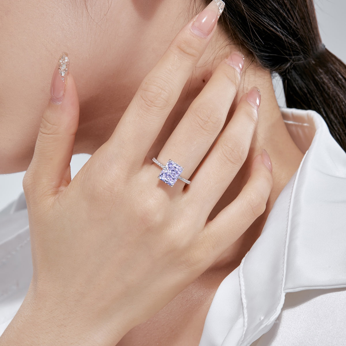[Polaidi Jewelry]4.0 Carat Luxurious Engagement Ring