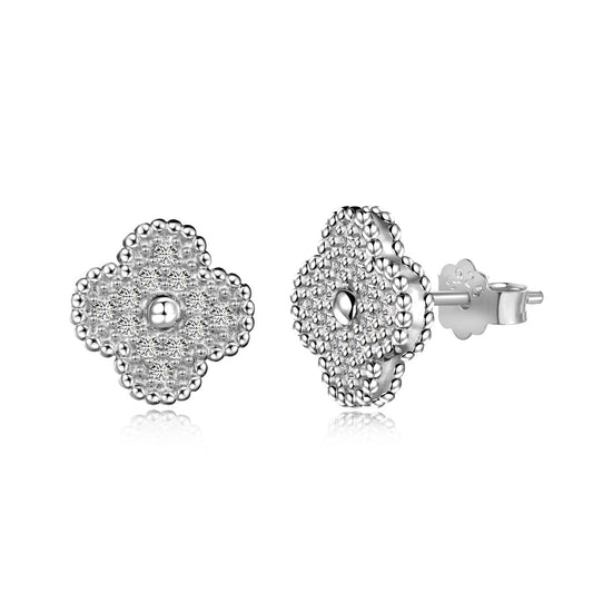 [Polaidi Jewelry]Four Leaf Clover Fashion Earrings