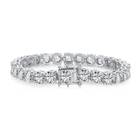 [Perlaura Jewelry ]0.75 Carat Dazzling Round Cut Wedding Bracelet