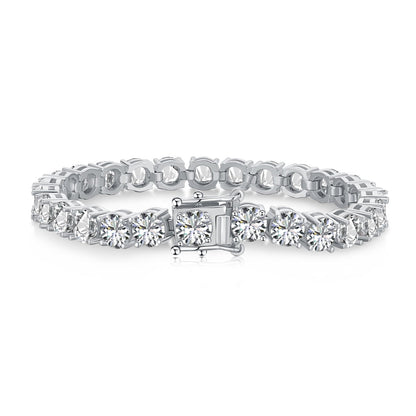 [Polaidi Jewelry]0.75 Carat Dazzling Round Cut Wedding Bracelet